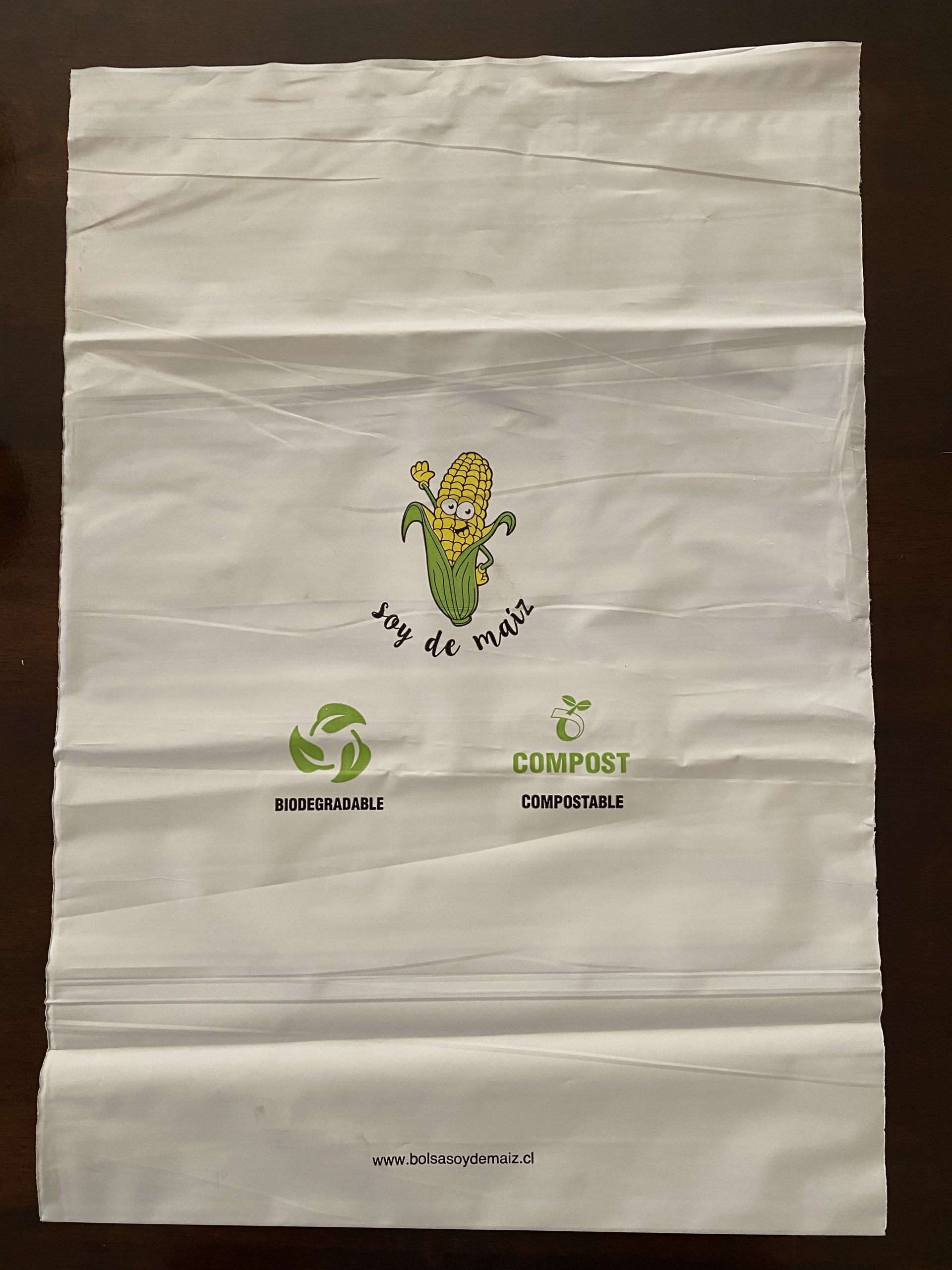 Bolsas Courier Tricapa Todas Compostables Bolsa Soy De Maiz